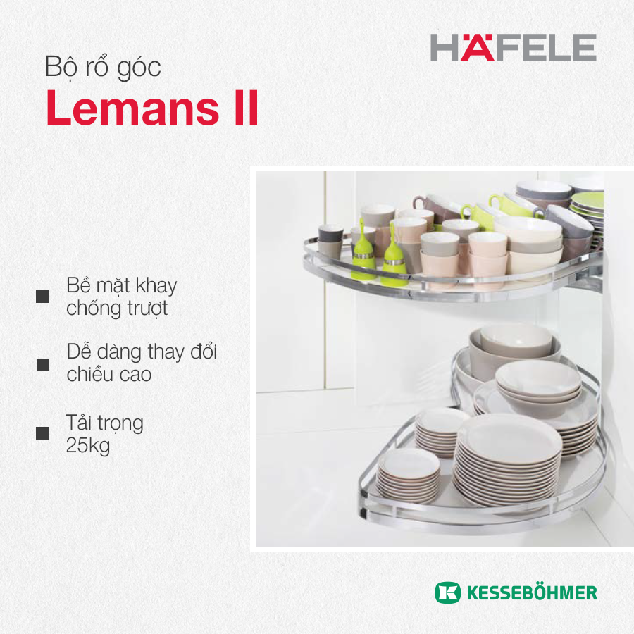 Kệ góc Hafele