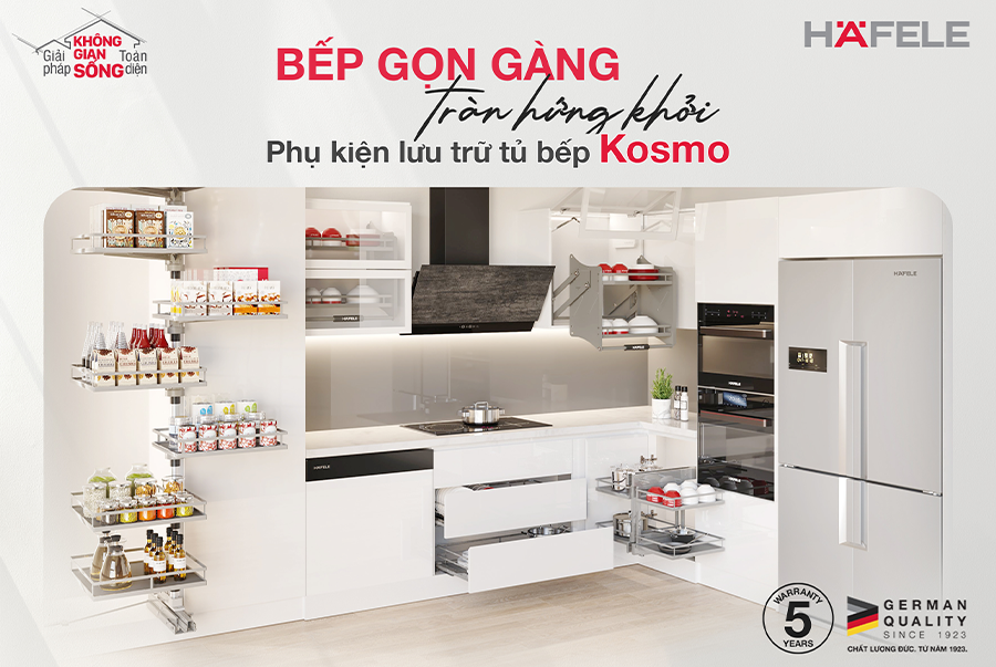 Phụ kiện tủ bếp dưới Hafele