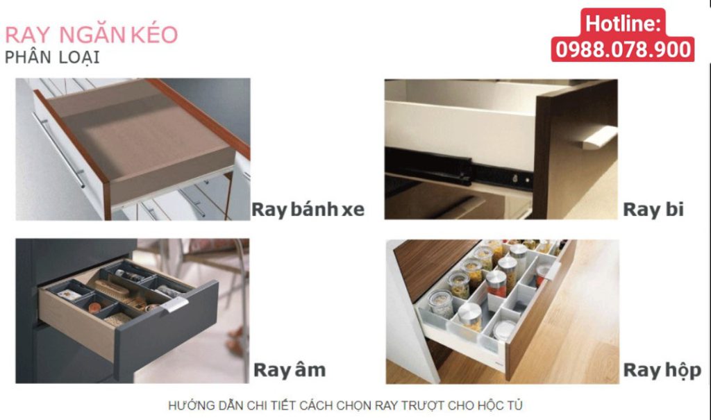 Cách chọn các ray trượt ngăn kéo Hafele phù hợp nhất Cách chọn các ray trượt ngăn kéo Hafele phù hợp nhất