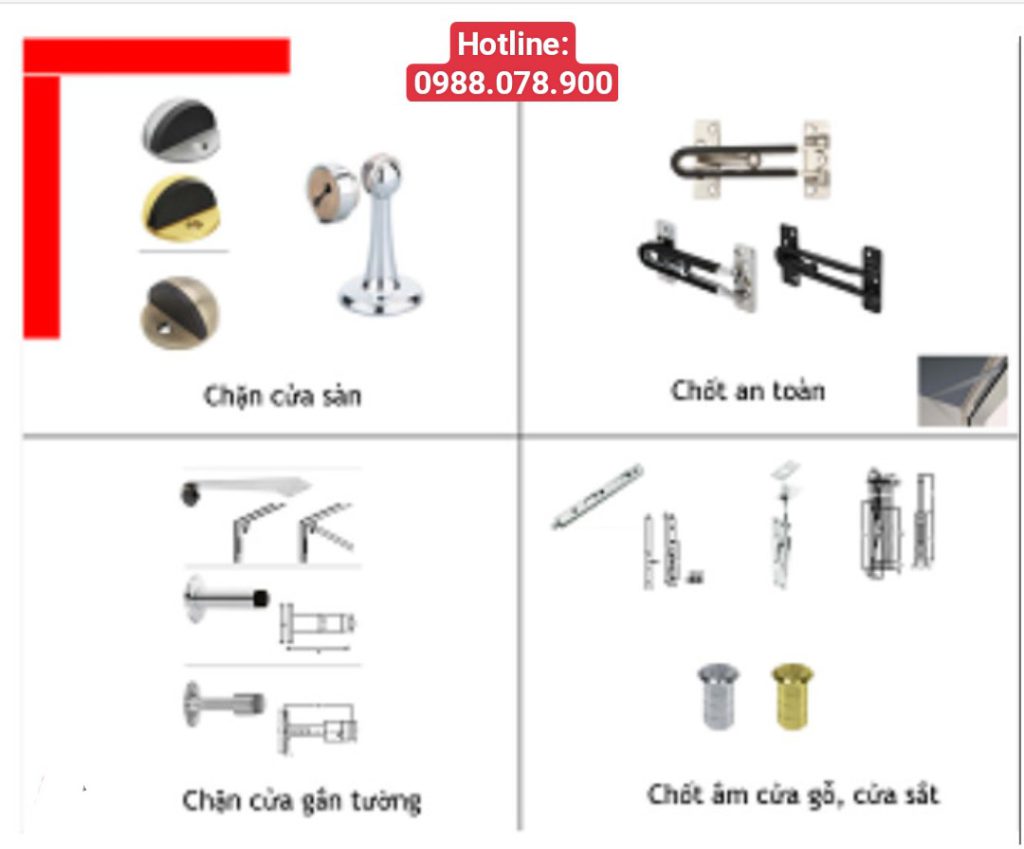 Phụ kiện cửa Hafele - Hotline: 0988.078.900